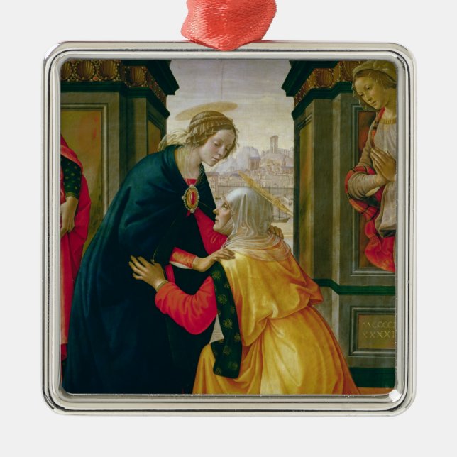 Adorno Metálico El Visitation, 1491 (Frente)