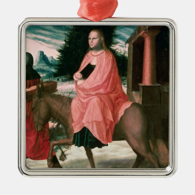 Adorno Metálico El vuelo en Egipto 2 (Frente)