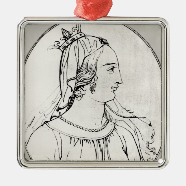 Adorno Metálico Eleanor de Aquitania (Frente)