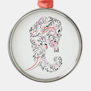 Adorno Metálico elefante ornamental