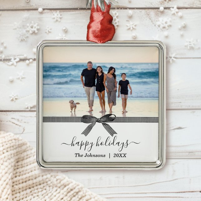 Adorno Metálico Elegante arcilla de búfalo negro y blanco (Subido por el creador)