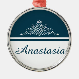 Adorno Metálico Elegante diseño floral