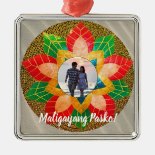 Adorno Metálico Elegante estilo filipino parol, playa, Filipinas