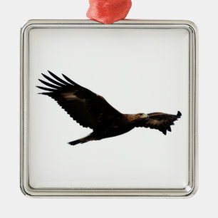 Adorno Metálico Elevación de Eagle de oro