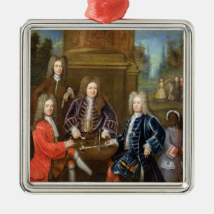 Adorno Metálico Elihu Yale (1648-1721) el segundo duque de