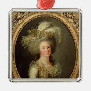 Adorno Metálico Elisabeth de Francia llamó a señora Elisabeth