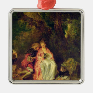 Adorno Metálico Embarcación para Cythera, c.1717
