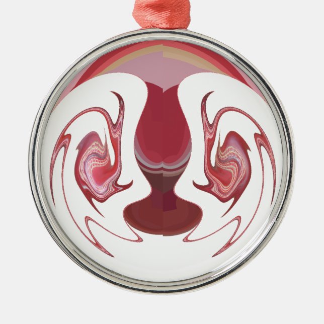 Adorno Metálico Embers de la Tierra: Tapiz texturizado de África (Frente)