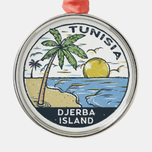 Adorno Metálico Emblema de época de Túnez de Djerba