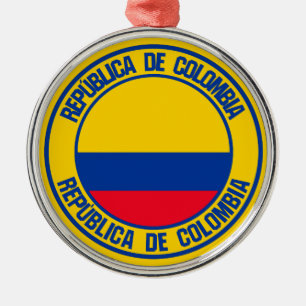 Adorno Metálico Emblema de la Ronda Colombia