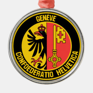 Adorno Metálico Emblema de la Ronda de Ginebra