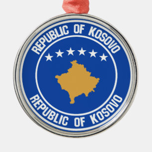 Adorno Metálico Emblema de la Ronda de Kosovo