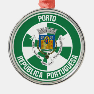 Adorno Metálico Emblema de la ronda de Oporto
