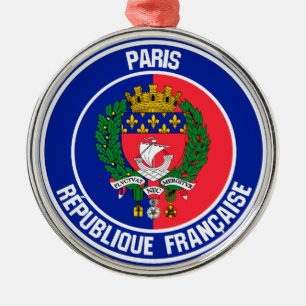 Adorno Metálico Emblema de la Ronda de París