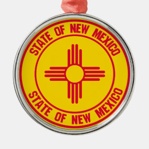 Adorno Metálico Emblema de la Ronda Nuevo México