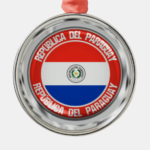 Adorno Metálico Emblema de la Ronda Paraguay