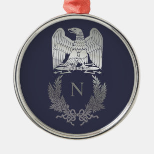 Adorno Metálico Emblema de Napoleon Bonaparte