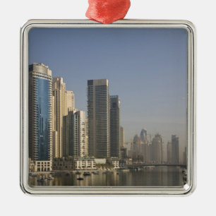 Adorno Metálico Emiratos Árabes Unidos, Dubai. Torres Marina con 