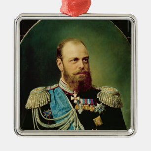 Adorno Metálico Emperador Alejandro III