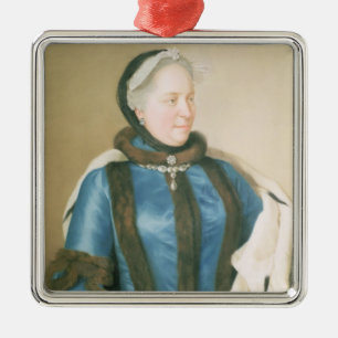 Adorno Metálico Emperatriz Maria Teresa de Austria, c.1770