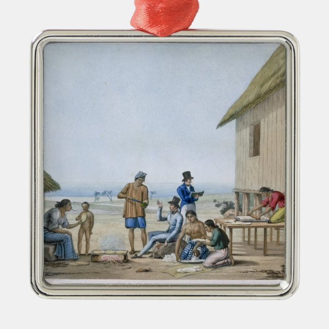 Adorno Metálico Empleos nacionales, Agagna, Guam, Filipinas, f (Frente)