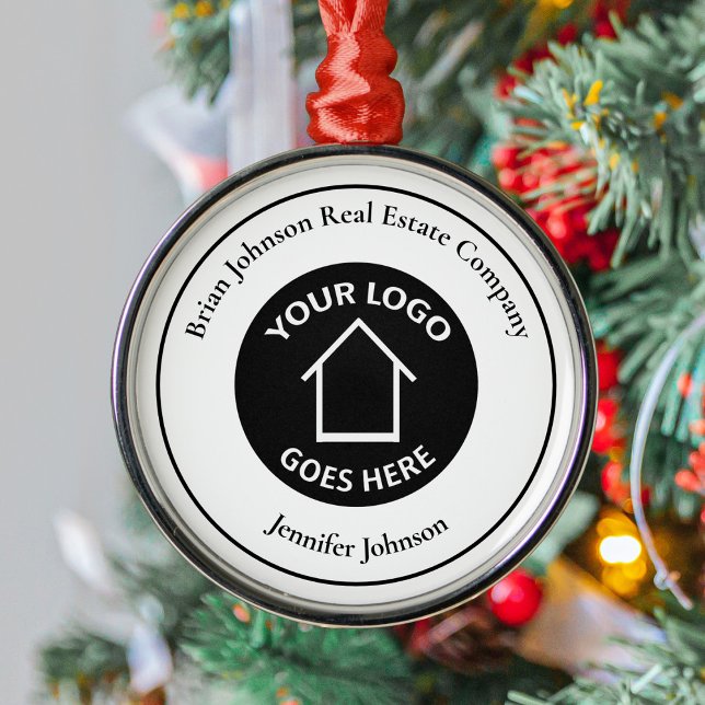 Adorno Metálico Empresa inmobiliaria añada sus Navidades Personali (Subido por el creador)