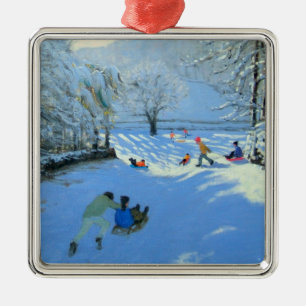 Adorno Metálico Empujar el trineo Youlgreave