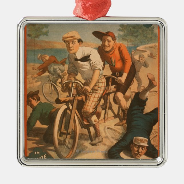 Adorno Metálico "En el poster #1 de la comedia musical de Coney (Frente)