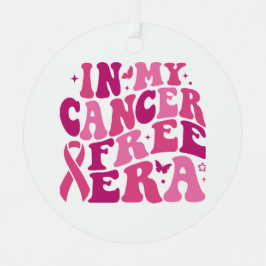 Adorno Metálico En mi era libre de cáncer