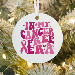 Adorno Metálico En mi era libre de cáncer