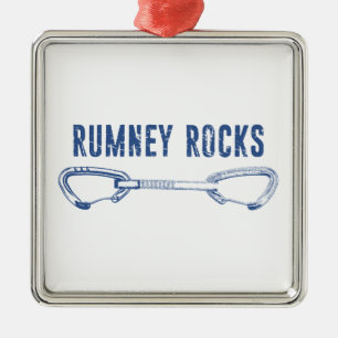 Adorno Metálico Enganche rápido para escalada en Rumney Rocks