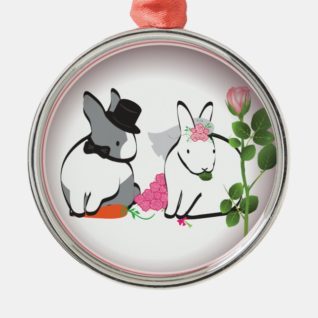 ADORNO METÁLICO ¡ENHORABUENA DE LA BODA! (Frente)