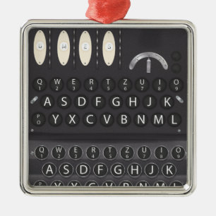 Adorno Metálico Enigma Machine