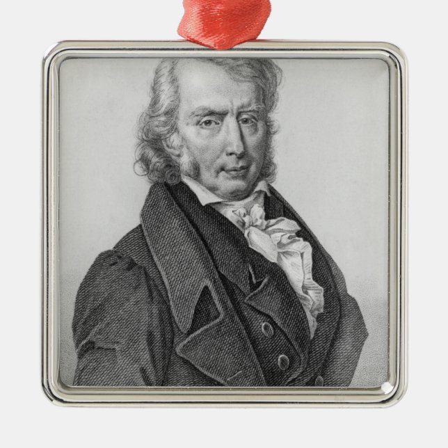 Adorno Metálico Enrique Benjamin Constant de Rebecque como (Frente)