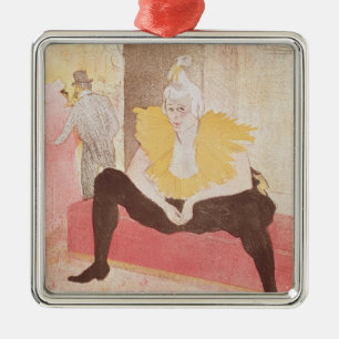 Adorno Metálico Enrique de Toulouse-Lautrec el   el Clowness
