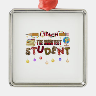 Adorno Metálico Enseño Al Estudiante Más Brillante