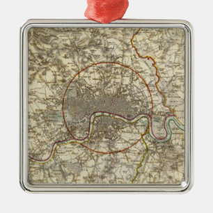 Adorno Metálico Entorno Londres