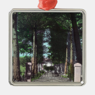 Adorno Metálico Entrada a la opinión de Theodore Wagner de las