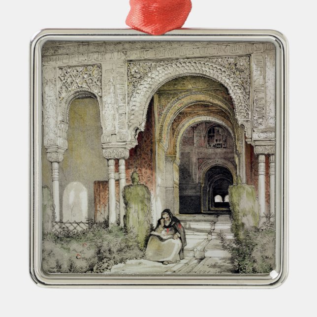 Adorno Metálico Entrada al Pasillo de las dos hermanas (Sala de l (Frente)