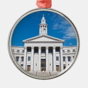 Adorno Metálico Entrada de edificios de Denver City y County