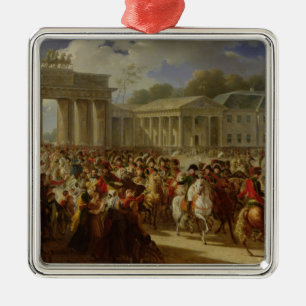 Adorno Metálico Entrada de Napoleón I en Berlín