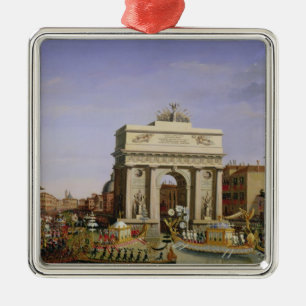 Adorno Metálico Entrada de Napoleon I en Venecia, 1807