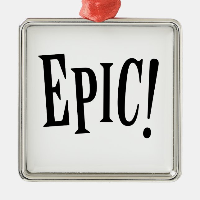 Adorno Metálico Épico (Frente)