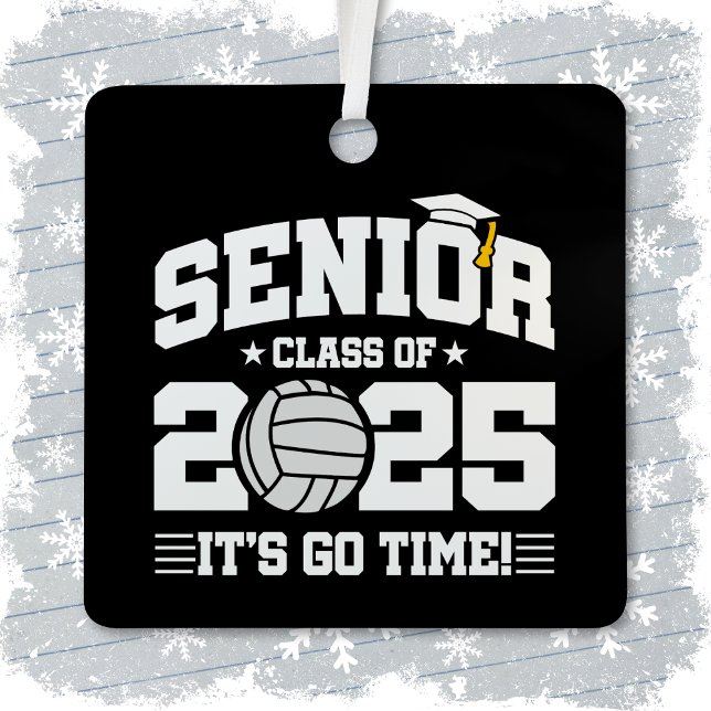 Adorno Metálico Equipo de voleibol Clase 2025 Graduación Senior 20 (Subido por el creador)