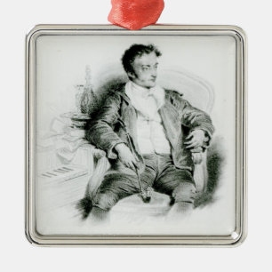 Adorno Metálico Ernst Theodor Amadeus Hoffmann