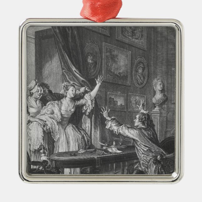 Adorno Metálico Es un muchacho (Frente)