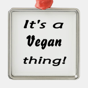 Adorno Metálico ¡Es una cosa del vegano!