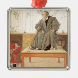 Adorno Metálico Esborjn y su abuelo (Chica y abuelo)