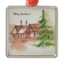 Esbozo de acuarela original