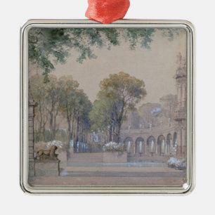 Adorno Metálico Esbozo del ballet de Tchaikovsky